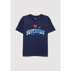 Superman Baskılı Lacivert Tişört 6610380-70720