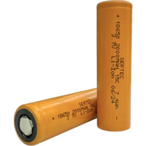 Büro Ev Ofis Atölye Için 18650 3.7V 2000 Mah 15C Li-Ion Şarjlı Pil