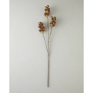 Fig Branch Tek Dal Yapay Çiçek 82 cm Bordo
