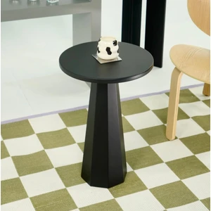 Kupp Design Lilyum Mantar Sehpa Siyah (52 Cm)