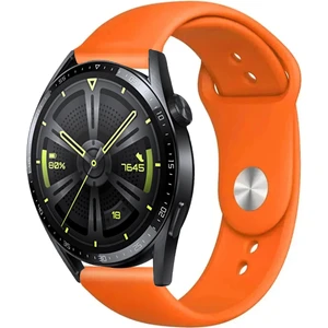 Huawei Watch Gt3 46MM Akıllı Saat Uyumlu Yumuşak Dokulu Silikon Kordon Kayış