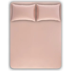 Lady Moda Çift Kişilik Lastikli Çarşaf Seti 160X200 cm Pudra Pembe