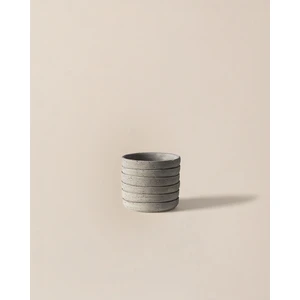 Ella Saksı - Soft Gri - 14 cm