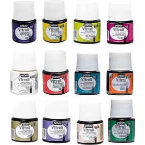 Pebeo Vitrail Cam Boyası 45ML - 12 Renk