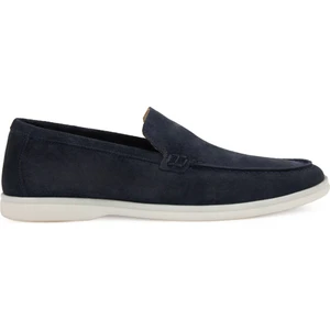 Hakiki Süet Erkek Düz Loafer 500911