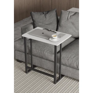 Çalışma Masası  Kahvaltı Masası Servis Sehpası  60x40cm Beyaz