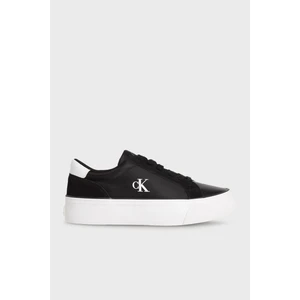 Calvin Klein Logolu Kalın Taban Sneaker Ayakkabı YW0YW018960GM Bayan Ayakkabı YW0YW01896 0gm