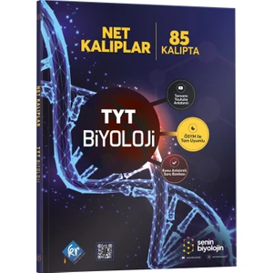 Senin Biyolojin Net Kalıplar TYT Biyoloji Konu Anlatımlı Soru Bankası KR Akademi Yayınları