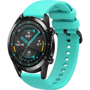 Huawei Watch Gt2 46MM Uyumlu Yumuşak Dokulu Soft Renk Silikon Kordon Kayış