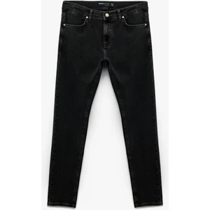 Normal Bel Pamuklu Skinny Fit Jean Pantolon - Michael Jean