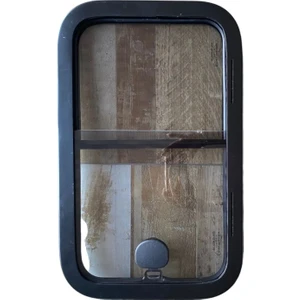 30X50 Karavan Sürgülü Yan Havalandırma Camı