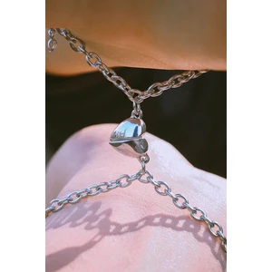 Takı Dükkanı Mıknatıslı Kalpli Sevgili Bilekliği Kadınlar İçin 1 Çift Hediye Paketiyle