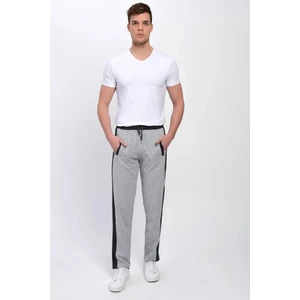 Erkek Grimelanj Eşofman Altı Beli Lastikli Yanlar Şeritli 19457