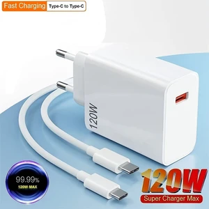 Realme Gt7 Pro Için 120 Watt Type C Hızlı Şarj Aleti Yüksek Kalite 6A Kablo