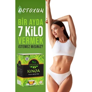 Bitki detox Çayı Form Kino’lı Çayı detoks zayıflama diyet ürünleri bitkisel besin destekleyici 1 kutu 30 adet ) odem ve sıskınlık