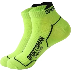 Ghassy Co. Erkek Nefes Alabilen Ter Emici Koşu Futbol Fitness Antrenman Için Kısa Spor Çorap