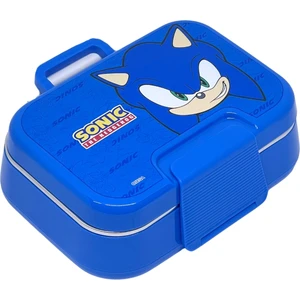 Bento 1030ML Lunchbox Sonic Lisanslı Tek Katlı 2 Bölmeli Paslanmaz Çelik Sefer Tası Yemek Kutu