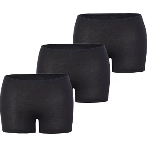 Kadın Boxer 3'lü Paket Essential 1571 - Siyah
