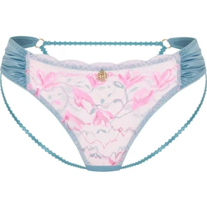 Blume Turkuaz Saten Dantel Detaylı String