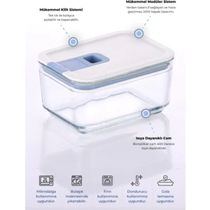 Perfect Seal Cam Saklama Kabı 350 ml