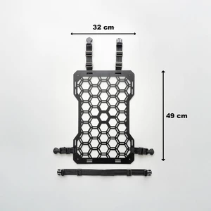 Araç Koltuk Arkası Molle Panel Organizer | Metal | Taktik ve Kamp Eşyası Uyumlu