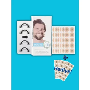 Bloom Picks Mıknatıslı Burun Bandı Seti Horlama Bandı Burun Açıcı 15 +15 Adet Çift Mıknatıslı Bant Hediye