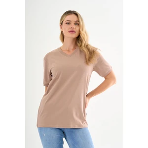 Pierre Cardin V Yaka Basic T-Shirt