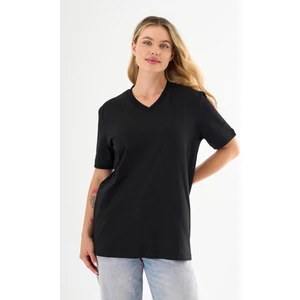 Pierre Cardin V Yaka Basic T-Shirt