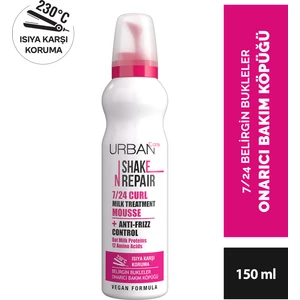 Urban Care Shake N Repair 7/24 Kabaran ve Bukleli Saçlara Özel Saç Bakım Köpüğü 150 ml