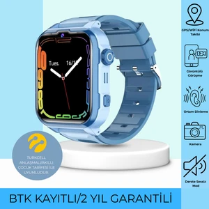 INO20 Akıllı Çocuk Saati Sim Kartlı ve Gps Konum Özellikli (Btk Kayıtlı-Yerli Üretim)
