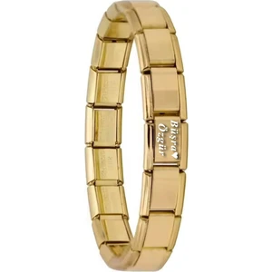 Kişiye Özel İsim Yazılı İtalyan Charm Unisex Çelik Bileklik scb62