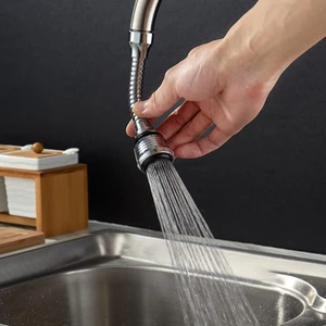 Turbo Flex Esnek Musluk Başlığı 2 Kademeli Ayarlı 360° Dönebilen Su Tasarruflu Başlık