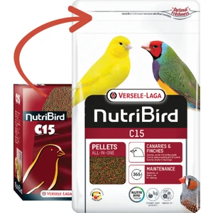 Versele Laga Nutribird C15 Kanarya Pelet Yem 3 Kg