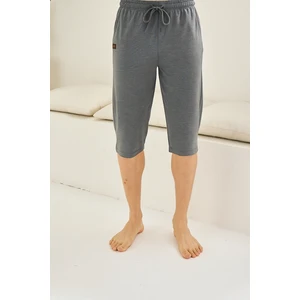 Erkek  Ince Tek Alt Çok Rahat Pamuk Kapri Pijama
