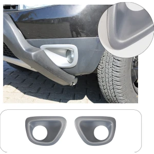 Dacia Duster Uyumlu 2010-2017 Abs Sis Çerçevesi 2 Parça Mat Gri