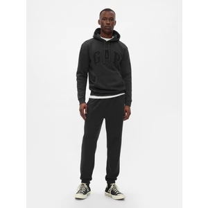 Erkek Koyu Gri Gap Logo Fleece Jogger Eşofman Altı