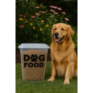 10 kg Köpek Mama Saklama Kabı Mama Saklama Kabı Köpek Maması Saklama Kabı Mama Saklama Kutusu büyük boy