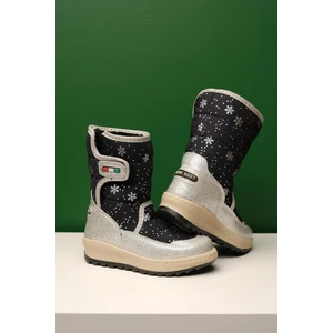 Dulcie Cırtlı Termal Içi Kürklü Unisex Çocuk Kar Botu