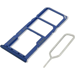 Samsung M21 Uyumlu Sim Kart Aparatı Sim Tepsisi Sim Kızağı x Mavi
