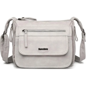 Yıkama Deri Postacı Askılı Kadın Çantası 21-K Barcelona 1934