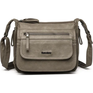 Yıkama Deri Postacı Askılı Kadın Çantası 21-K Barcelona 1934