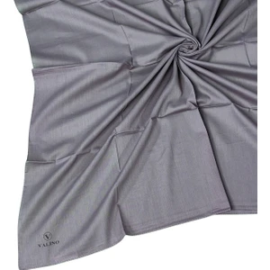 Valino Organik Pamuk Düz Renk Eşarp 100X100 cm - Doğal ve Nefes Alabilen Kumaş
