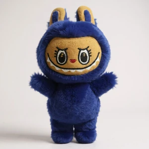 Mini Tavşan Kostümlü Labubu Peluş Oyuncak