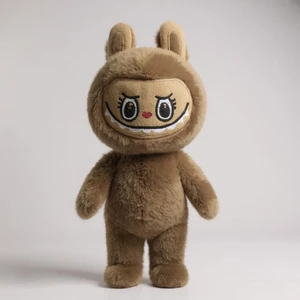 Mini Tavşan Kostümlü Labubu Peluş Oyuncak