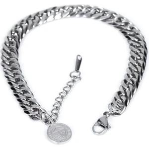 Orijinal Lisanslı Fb Çelik Kalın Bileklik