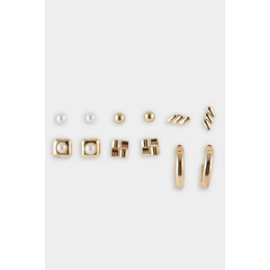 Kadın 7'li Gold Küpe F5986AXNS