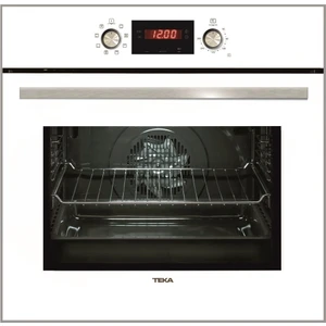 - Hak 629 Wh - Ankastre Multifonksiyonel Dijital Ekranlı Fırın - Gömülebilir Düğme/teleskopik Ray - Beyaz Cam - 65 Lt - 111020059