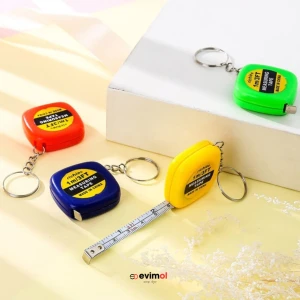 Mini Metre Anahtarlık Taşınabilir  1 Metre 3 Ft