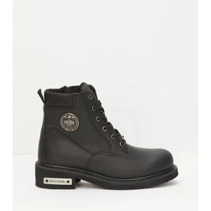 Harley Davidson Jim Erkek Siyah Deri Bot