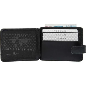Siyah Hakiki Deri Erkek Kredi Kartlık - S1KK00001533-B06